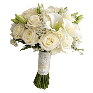 Bó hoa cưới Hoa Hồng Trắng