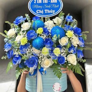 Hộp Hoa Chúc Mừng Cát Tường